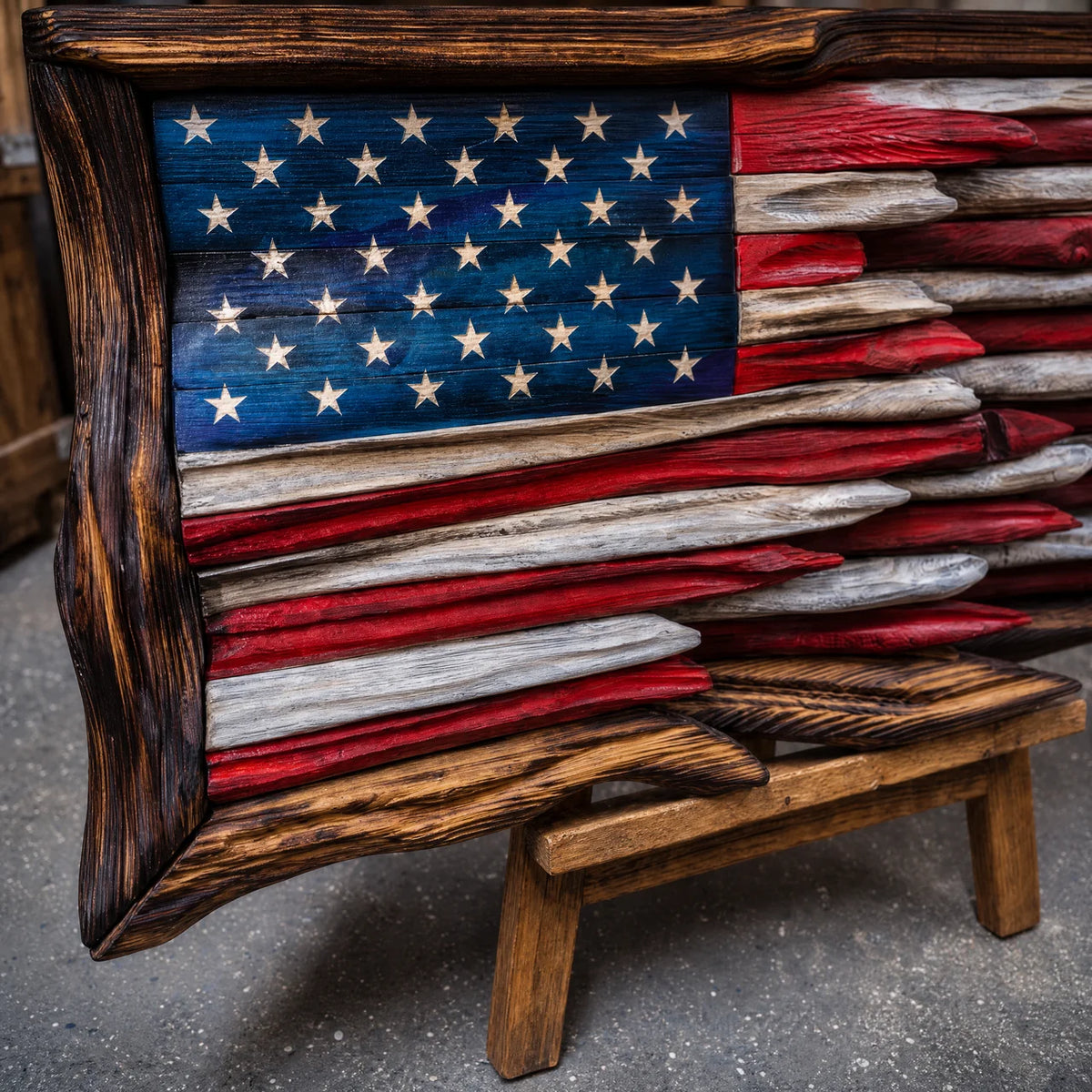 The Battle Worn Flag